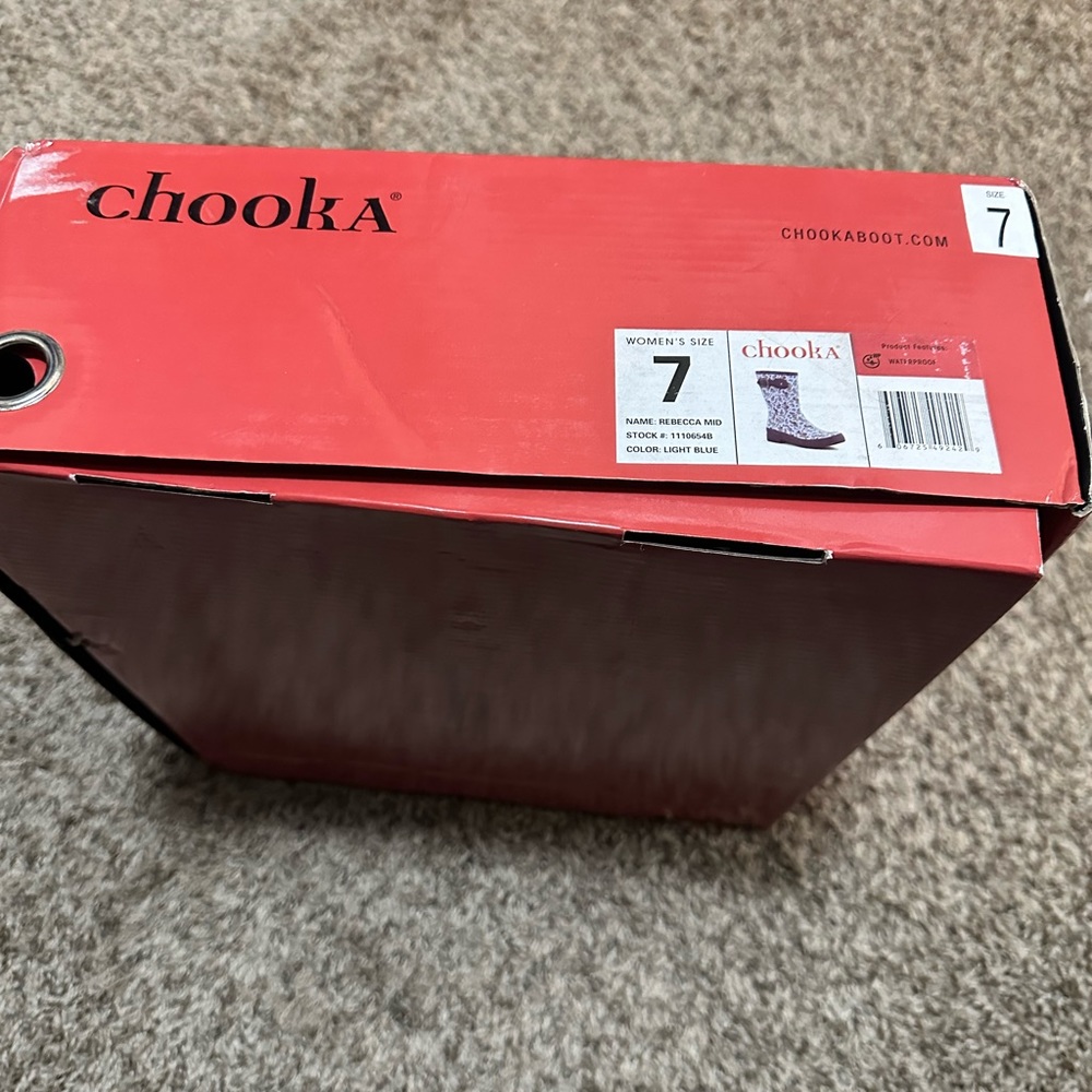 Rain boots size 7